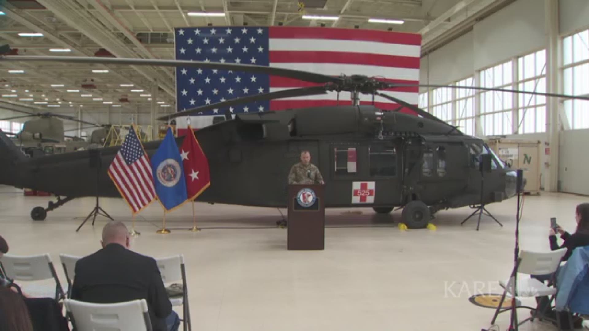 On Saturday, the MN National Guard issued a press conference in the aftermath of a Black Hawk helicopter crash that resulted in the lost of three of their guardsmen.