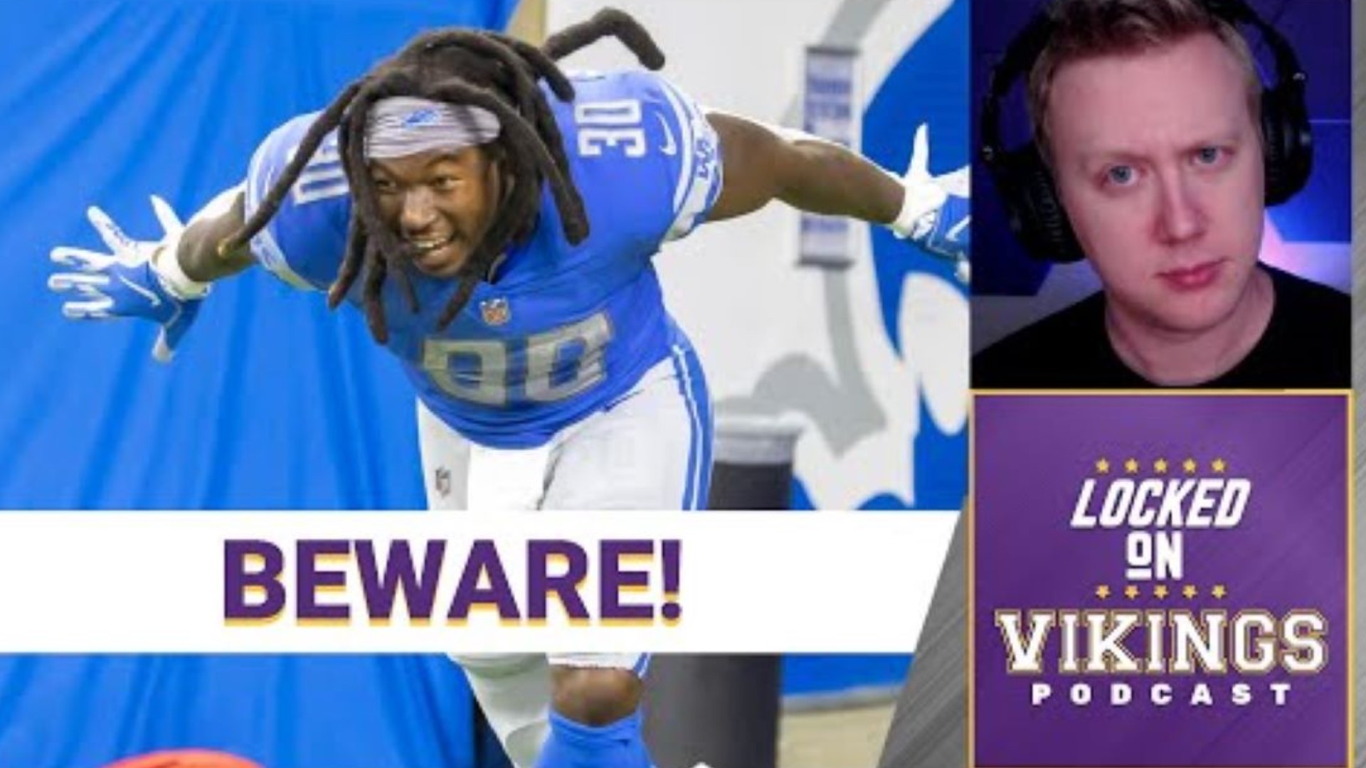 Don't take Detroit for granted! The Detroit Lions run game is absolutely humming, and the Minnesota Vikings run defense is in shambles.