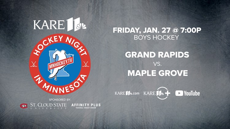 Hockey Night in Minnesota | Jan. 27: Grand Rapids vs. Maple Grove (Boys)