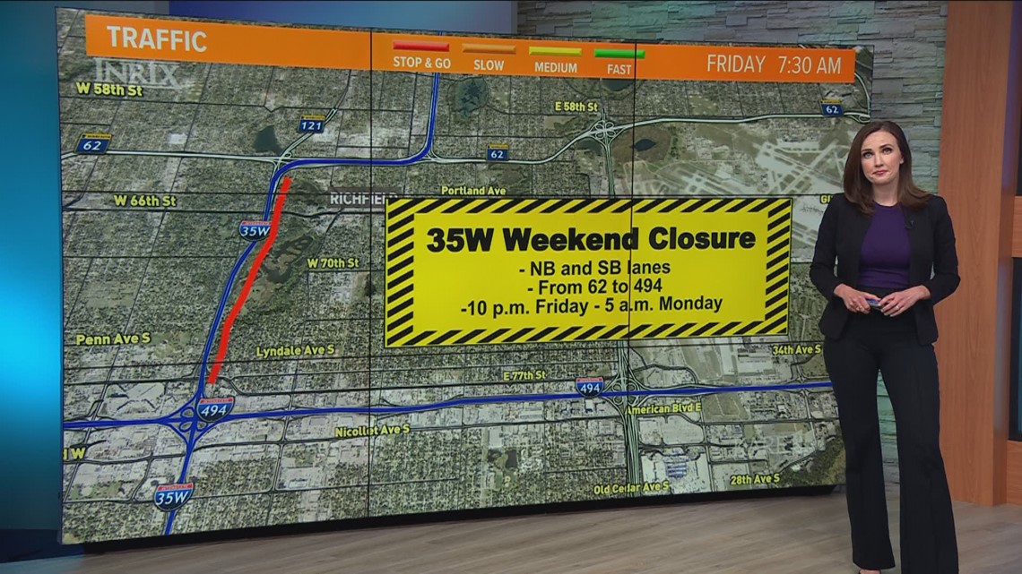 94 I 35W Affected By Road Closures This Weekend In Twin Cities 94-i-35w-affected-by-road-closures-this-weekend-in-twin-cities