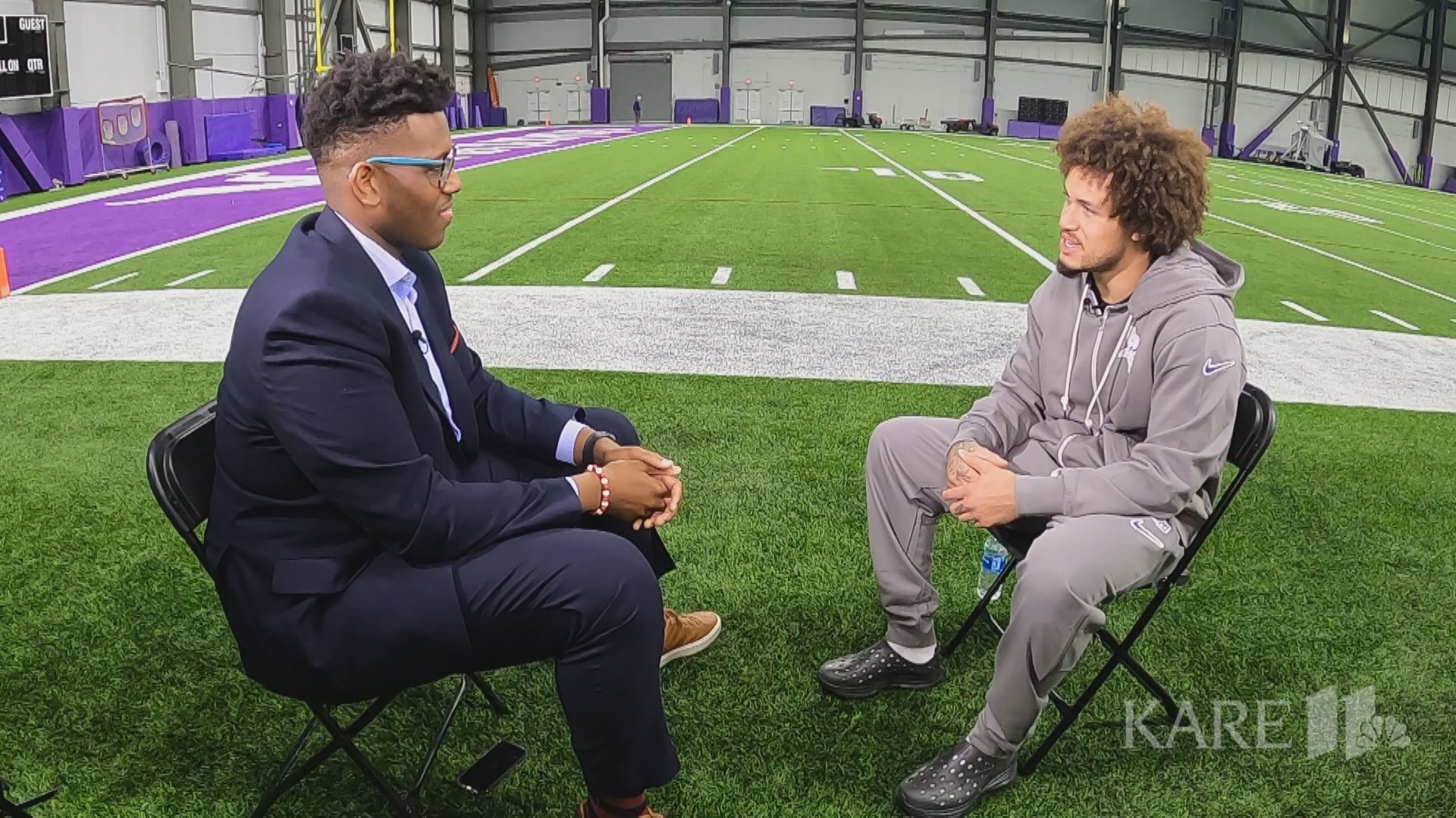 KARE 11's Reggie Wilson sits down with Vikings cornerback Byron Murphy Jr. to talk about the team, the season and what's ahead.