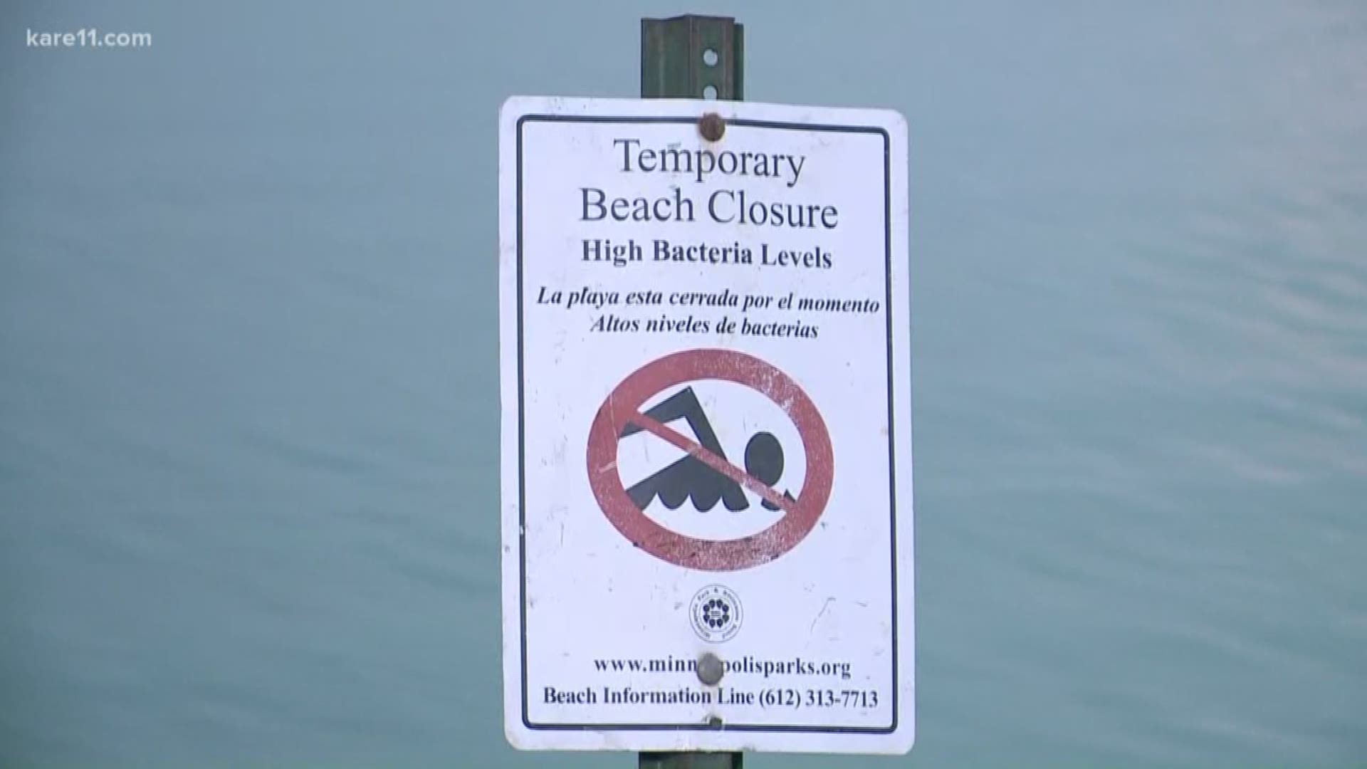 The Minneapolis Park and Recreation Board is scheduled to receive the latest test results of bacteria levels on three beaches that had to be closed. https://kare11.tv/2JwrlXj
