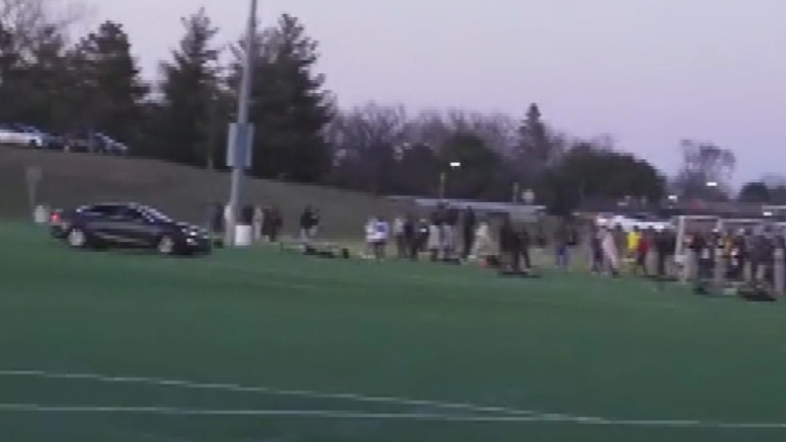 Vehicle nearly hits several spectators on St. Paul athletic fields ...