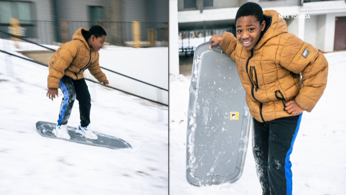 How did a Minneapolis 11-year-old with no snowboarding experience end up on the cover of The Snowboarding Journal?