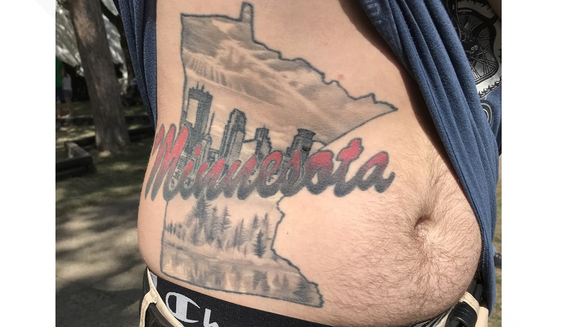 Minnesotans show off their tattoos at the Minnesota State Fair  kare11com