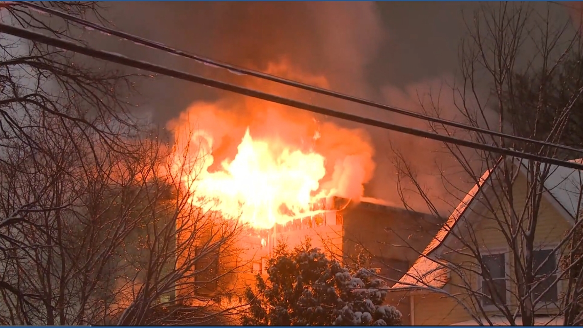 Crews respond to fire at house under construction in Minneapolis