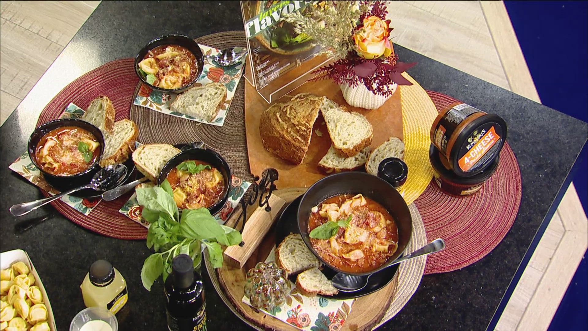 Rachael Perron shares a tomato tortellini soup recipe on KARE 11 Saturday that transforms pantry staples into a delicious winter meal. 