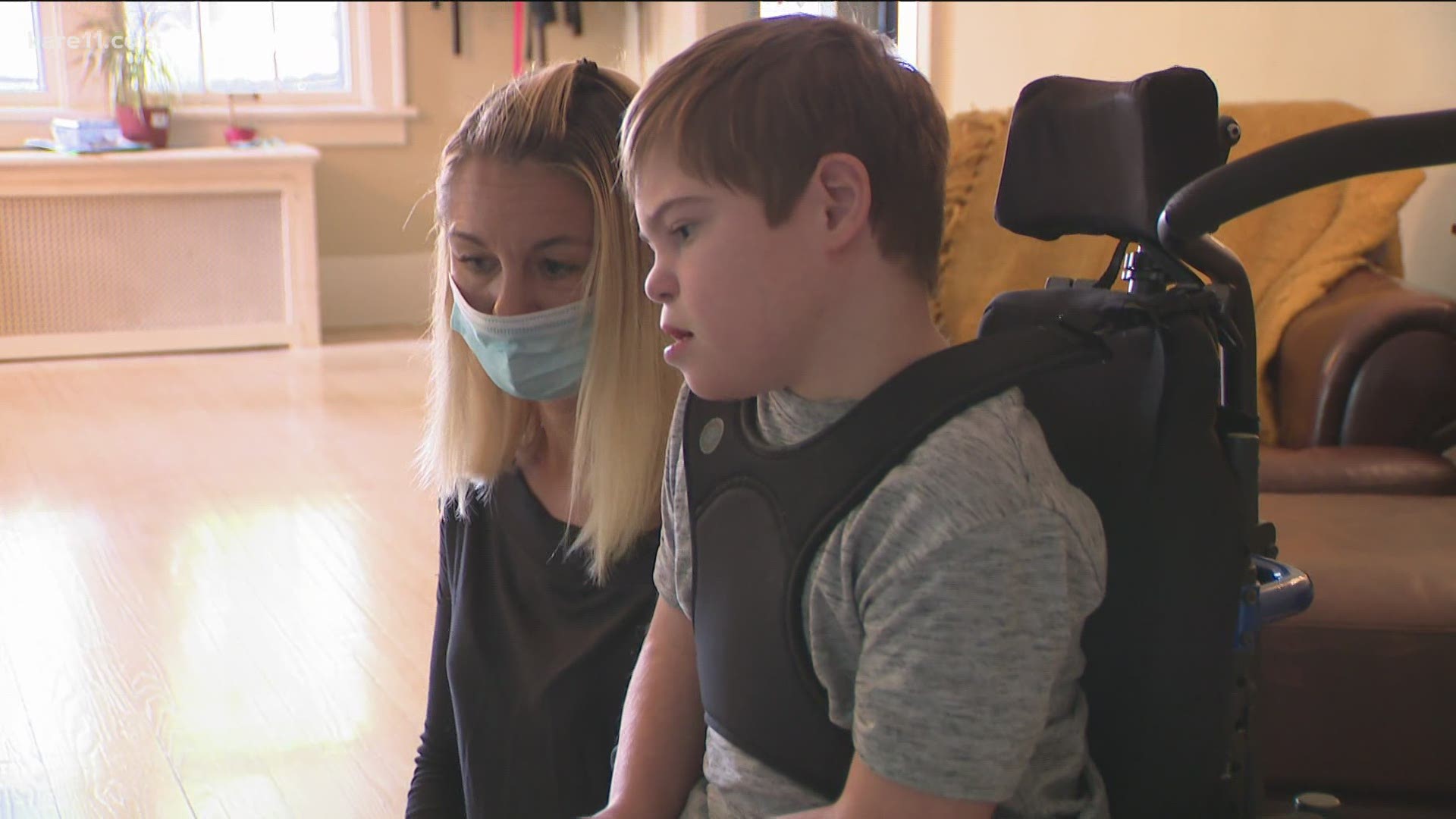 Parents of children with severe special needs say distance learning leaves their kids behind. After a KARE 11 investigation, education officials have made changes.
