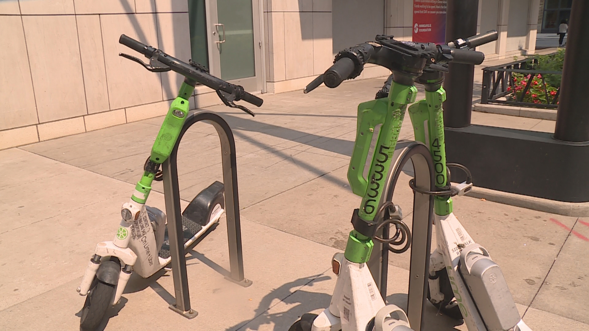Electric scooters swarmed downtown Minneapolis Saturday night, sparking safety concerns and city response