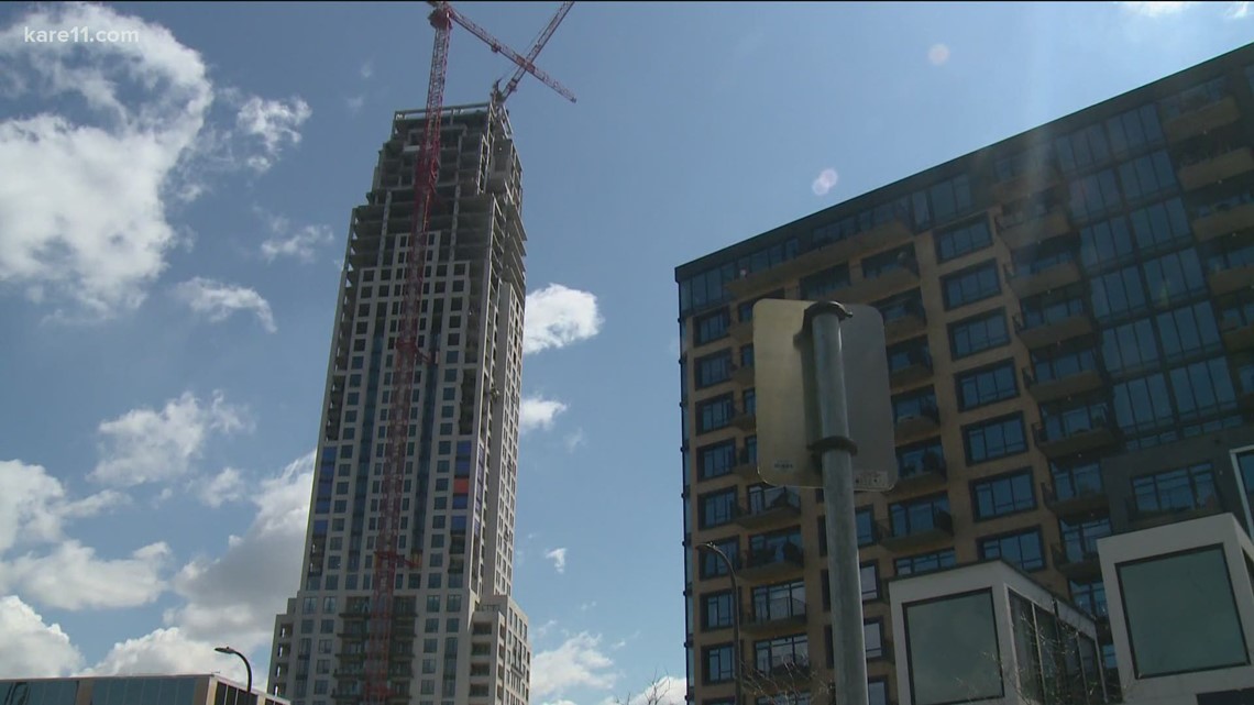 The tallest residential building in MN popping up in Minneapolis
