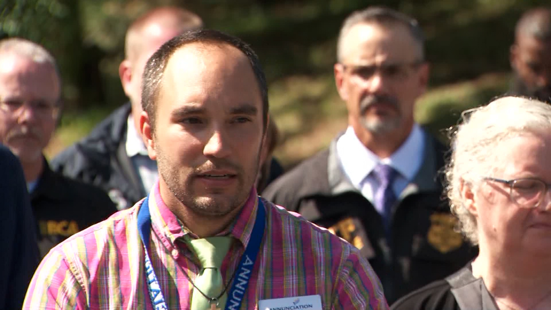 Minnesota Gov. Tim Walz and Minneapolis Mayor Jacob Frey were joined by school and faith leaders Wednesday afternoon for an update about the Annunciation shooting.