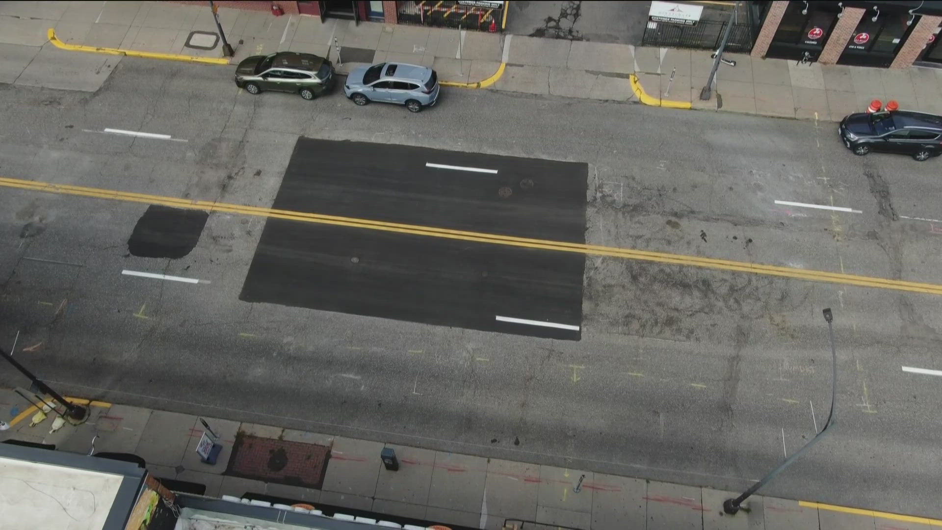 Sinkhole ‪ PennDOT working to repair Route 30 after roadway collapse