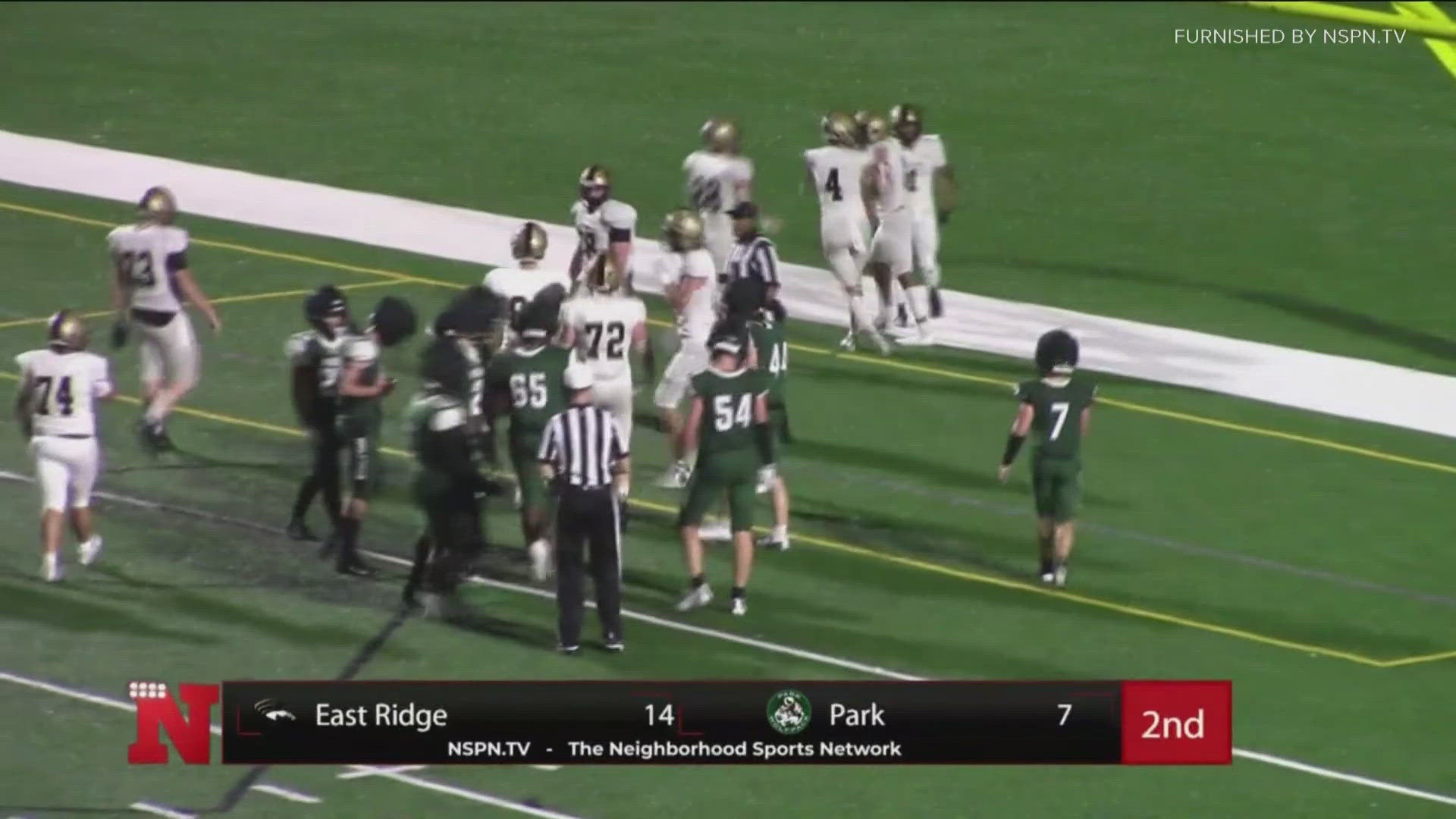 Keep up with the highlights from Thursday's high school football matchup!