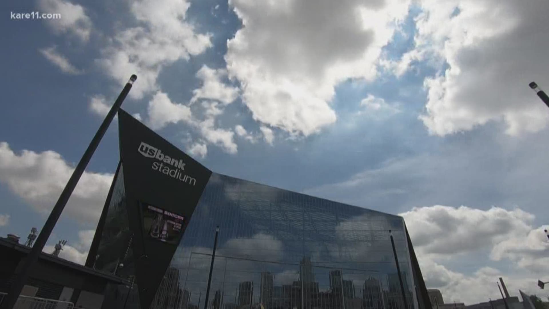 US Bank Stadium is known for its massive windows and translucent roof, but the Metropolitan Sports Facilities Authority is now prepared to spend more than $5 million to cover them all up. https://kare11.tv/2MvmO7n