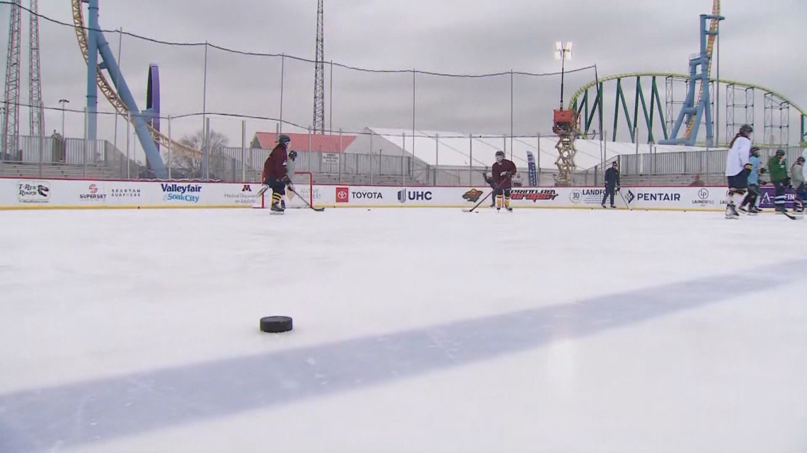 'State of Hockey' strong in Minnesota as multiple events have thousands of hockey players playing outdoors