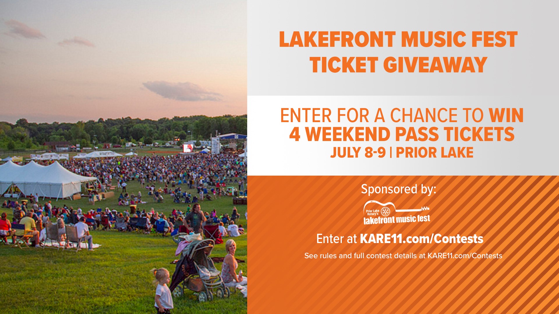 Lakefront Music Fest Ticket Giveaway Contest