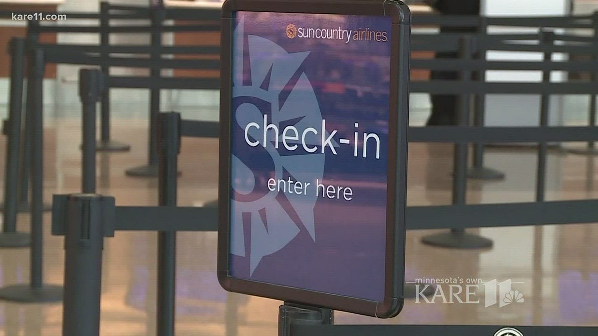 Zach Lashway reports on the new fees Sun Country is charging for baggage. http://kare11.tv/2zJ3jCO