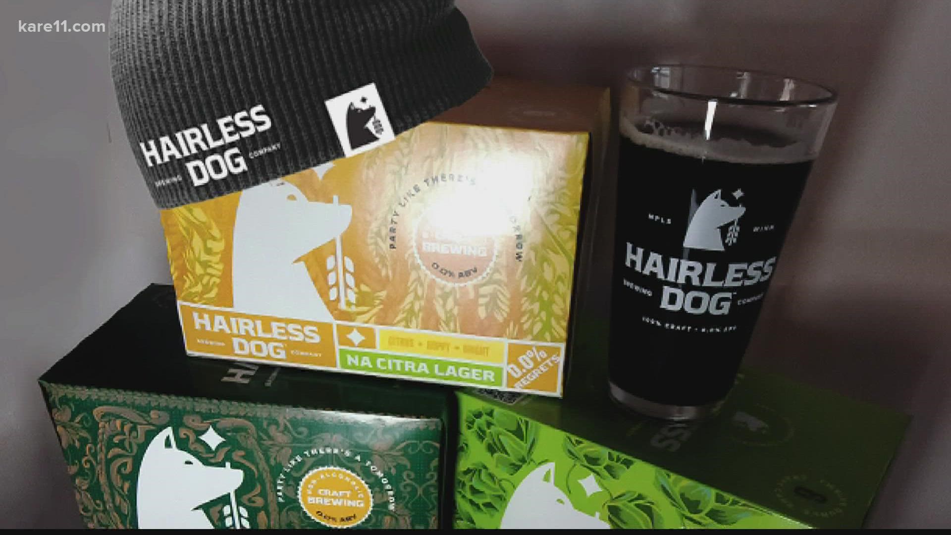 Hairless Dog Brewing in Minneapolis is helping you stick to your New Year's resolutions with these N.A. beers.