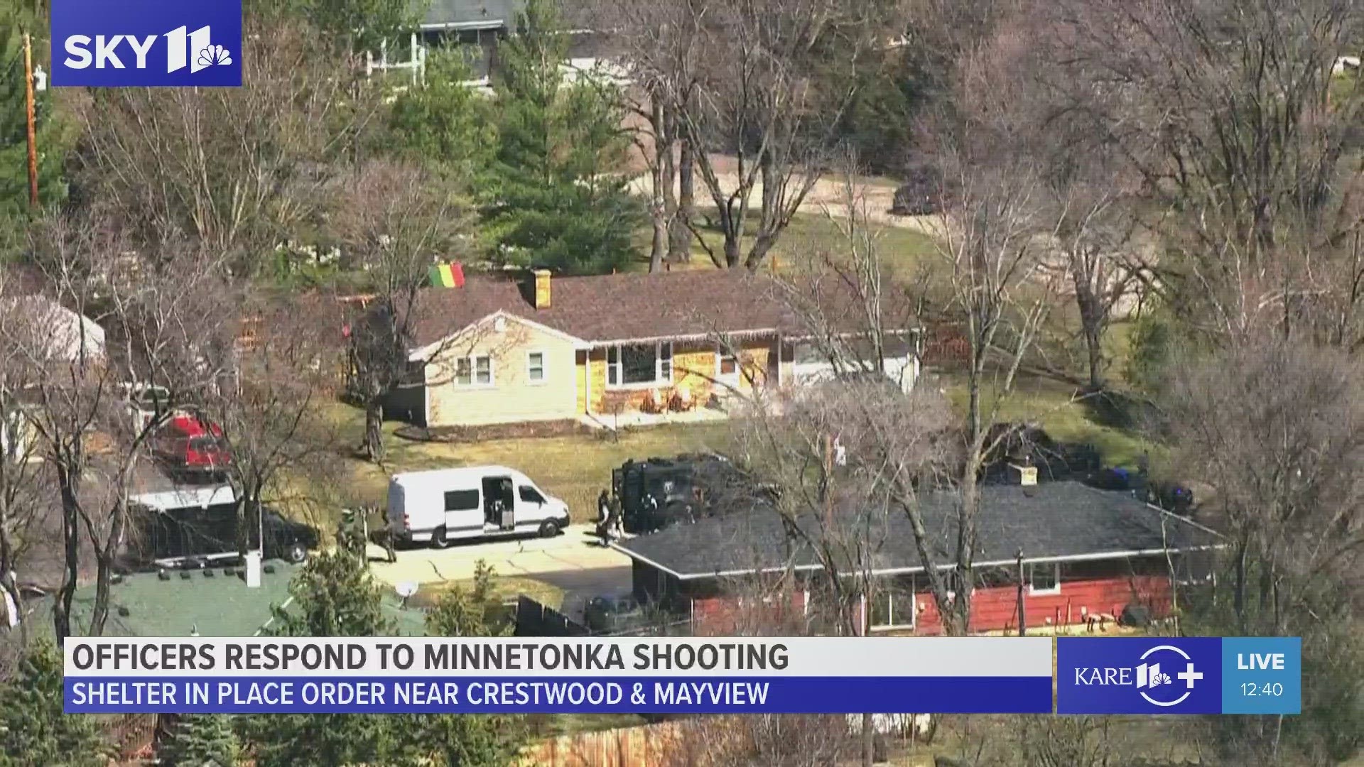 WATCH Law enforcement on scene of shooting