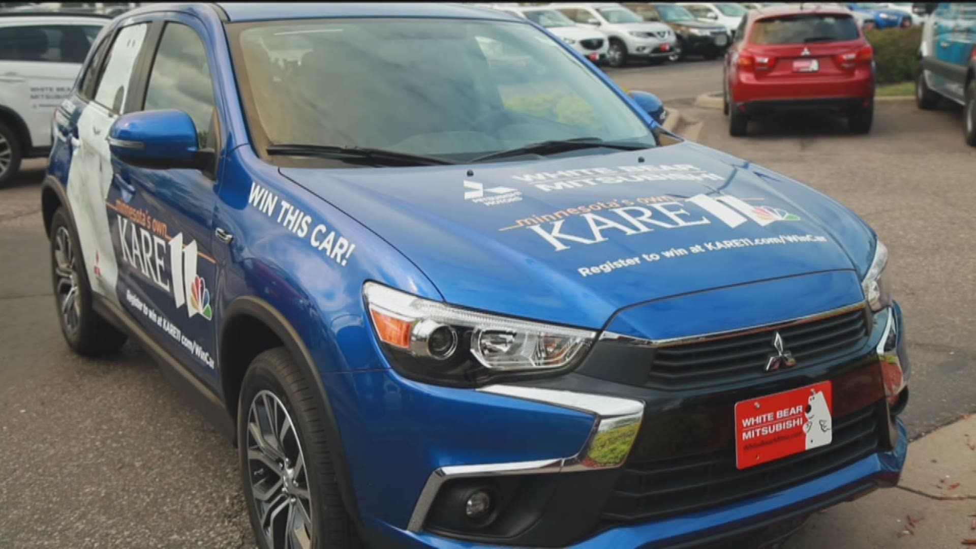 KARE 11 and White Bear Mitsubishi have teamed up to Celebrate Summer with a chance to win a brand new car.