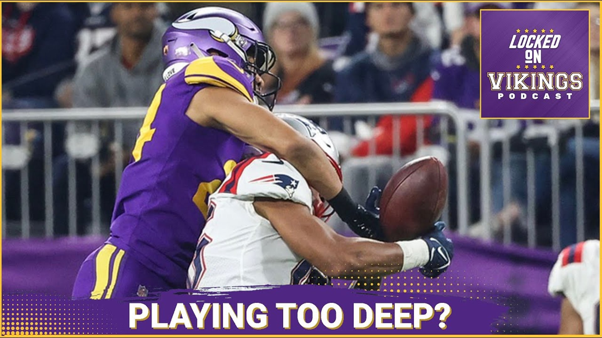 One of the most pressing issues on the Minnesota Vikings' defense is the problems they experience over the middle. Part of that is due to Cam Bynum playing so deep.