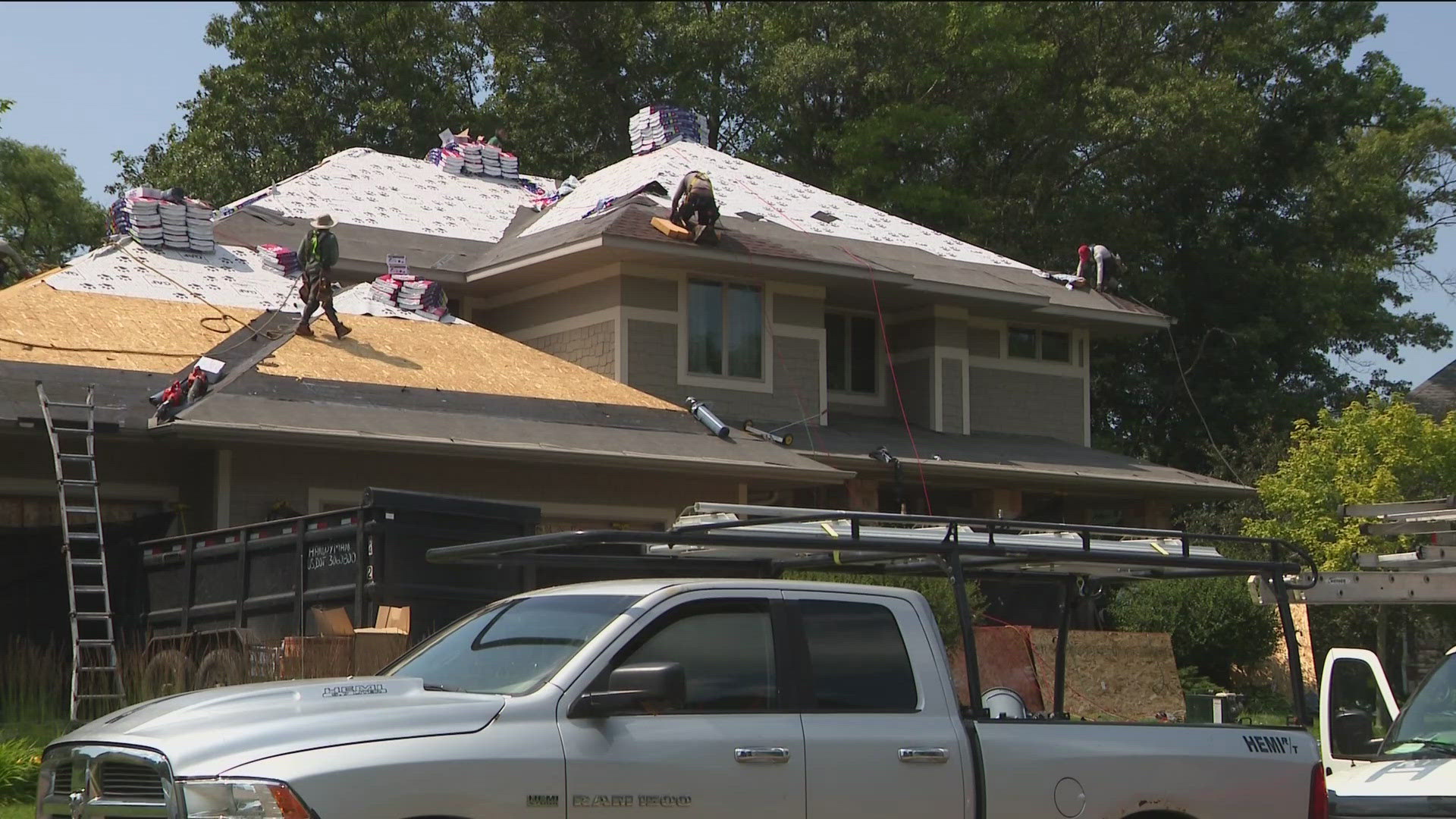 Insurance companies say they have been losing money in Minnesota the last few years because of an increase in hail storms. So they have hiked prices.