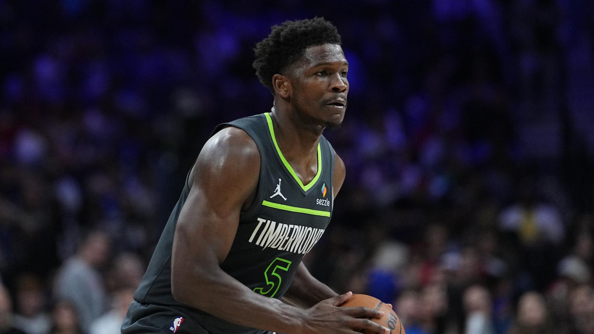 Wolves star Anthony Edwards questionable for Friday's game against ...