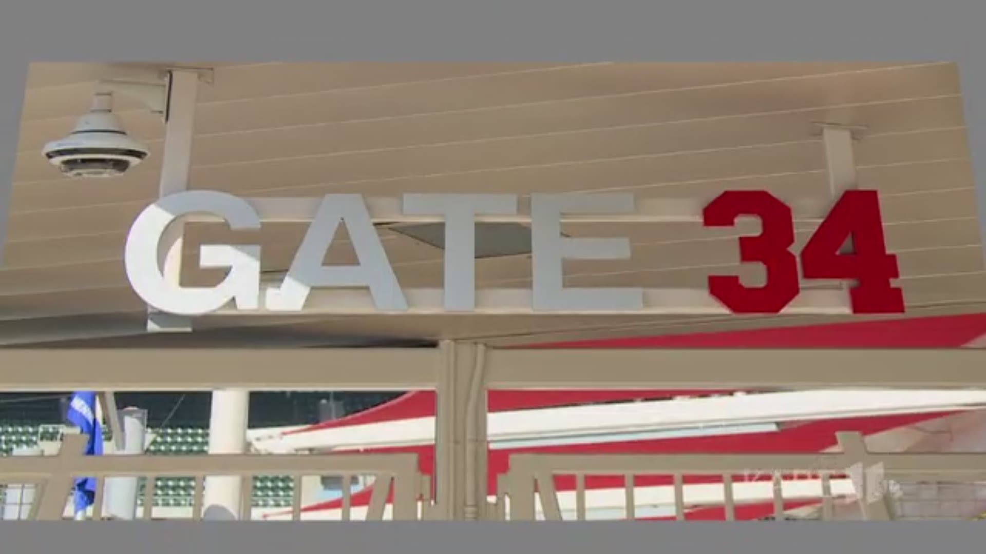 It's the latest evolution of Target Field – a new gate 34.