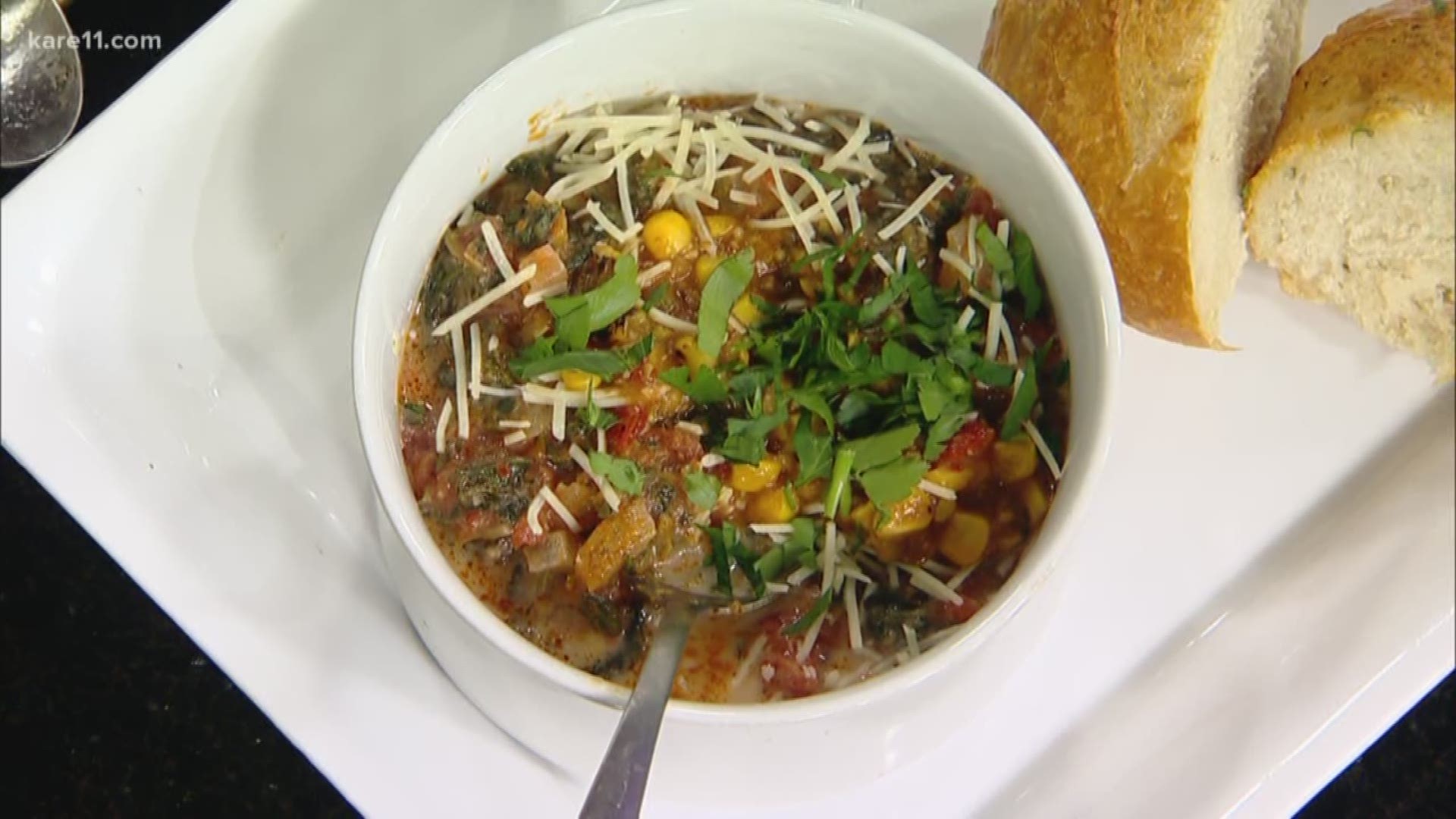 James Beard Award winning chef and cookbook author Beth Dooley stirs the pot with a delicious Tuscan bean and barley soup.