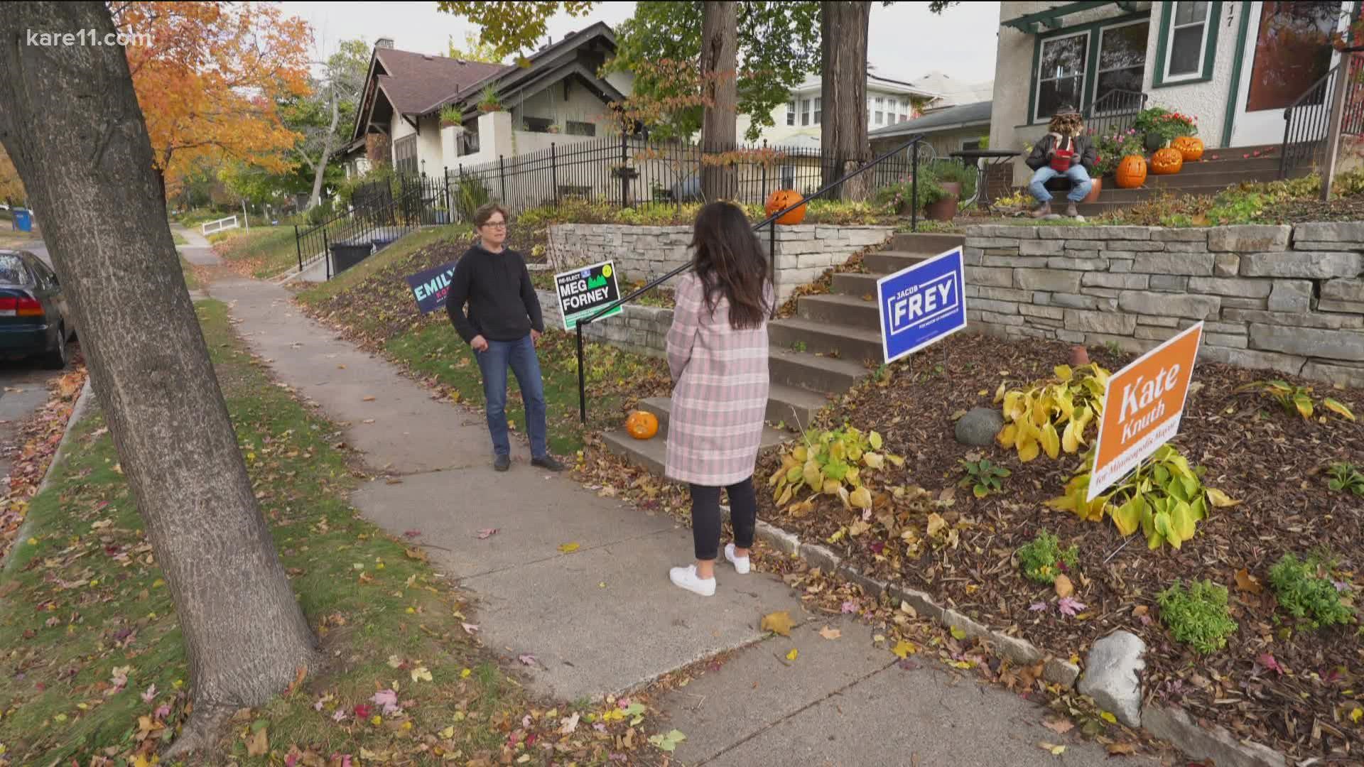 According to experts, political yard signs can be traced back to ancient Romans who promoted their preferred candidates on the walls of their homes.