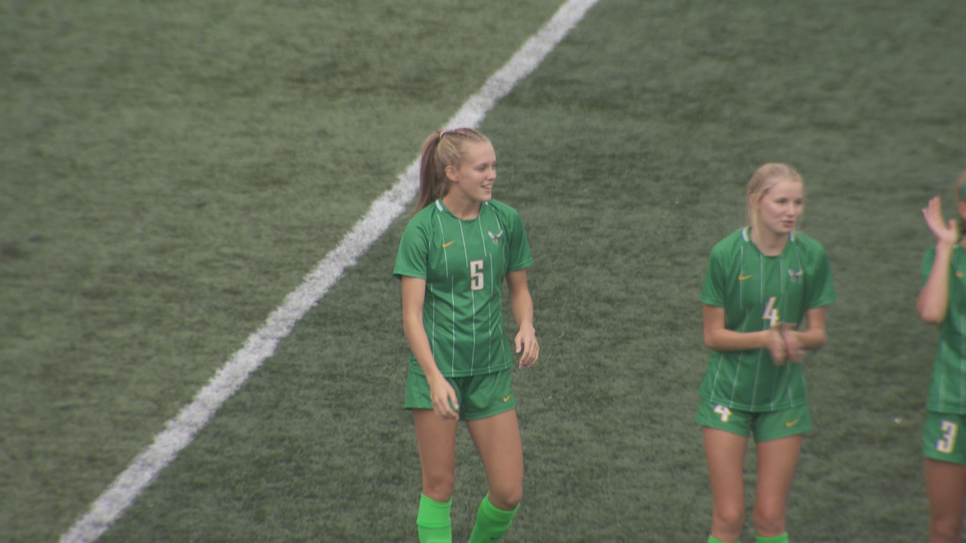 Minnesota's Ms. Soccer has scored 33 goals so far this season and is looking to add more as the Hornets push for a state championship.