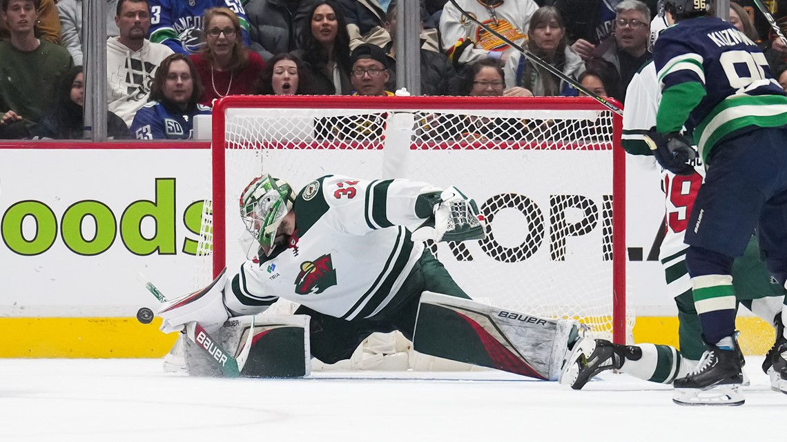 Wild's leading scorer Kirill Kaprizov will miss three to four weeks because  of injury