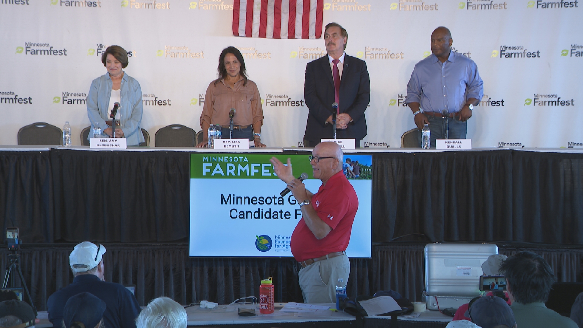 At FarmFest, political candidates for governor and U.S. Senate face off ahead of primary