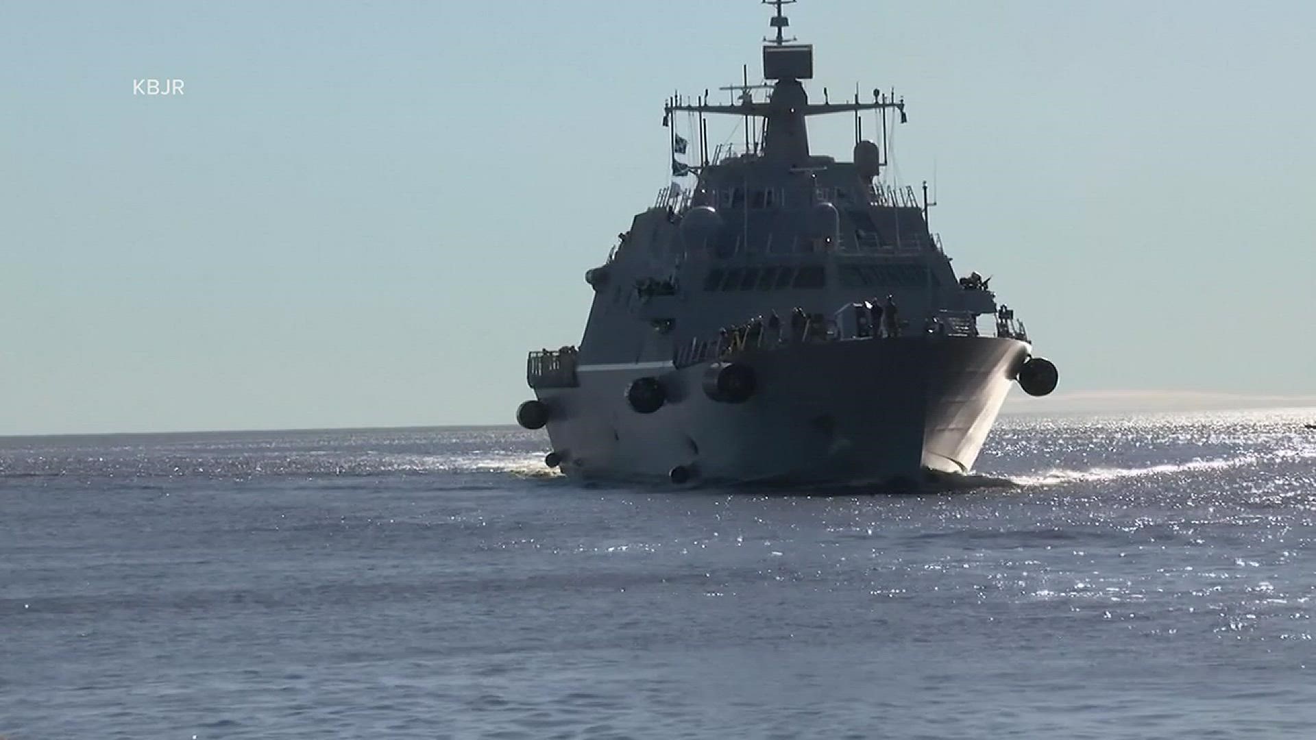 First launched in 2019, the USS Minneapolis-Saint Paul will be commissioned in Duluth on May 21, before moving to its home port at Naval Station Mayport in Florida.