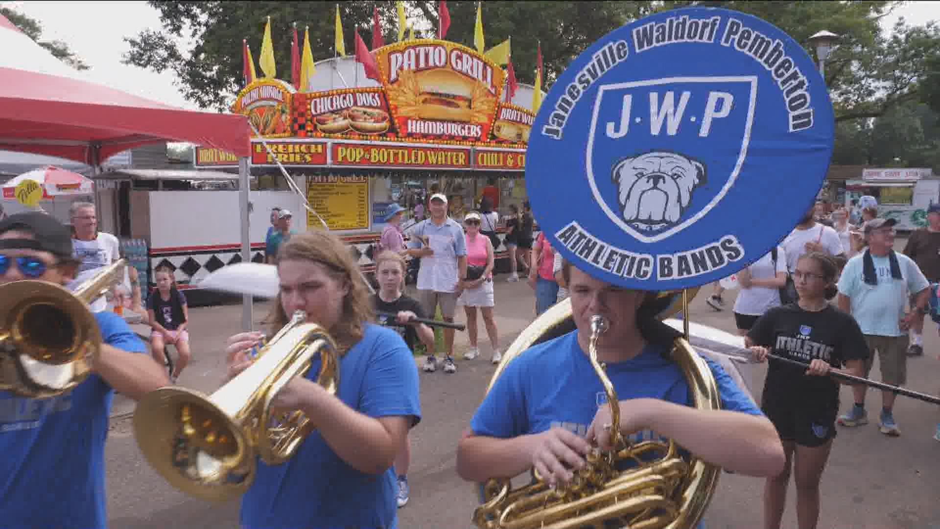 It's the fourth year the Bulldogs have stopped at the Minnesota State Fair.