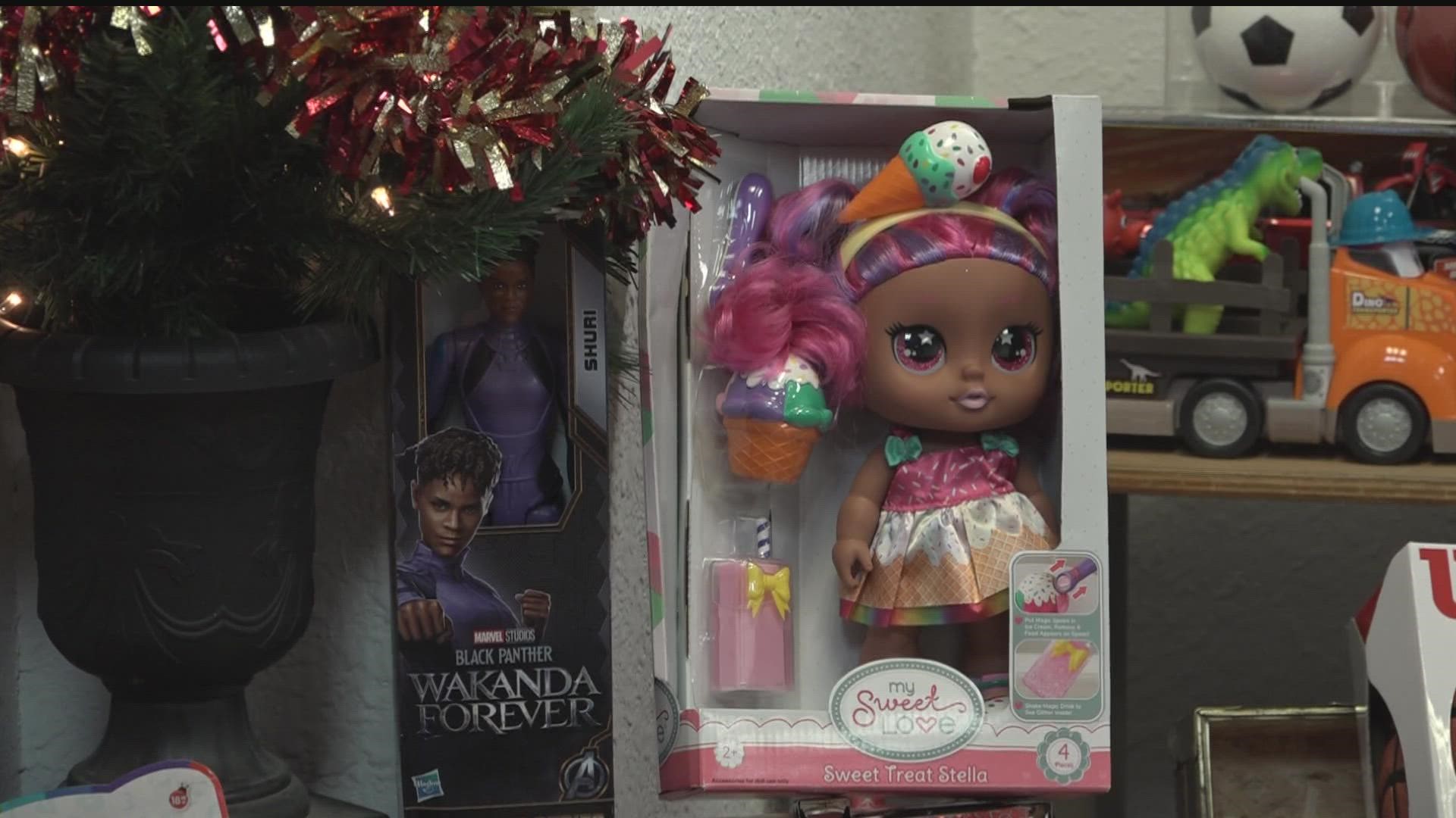 Members at Greater Mount Vernon Church wanted to focus on collecting culturally diverse toys that give children a chance to see themselves.
