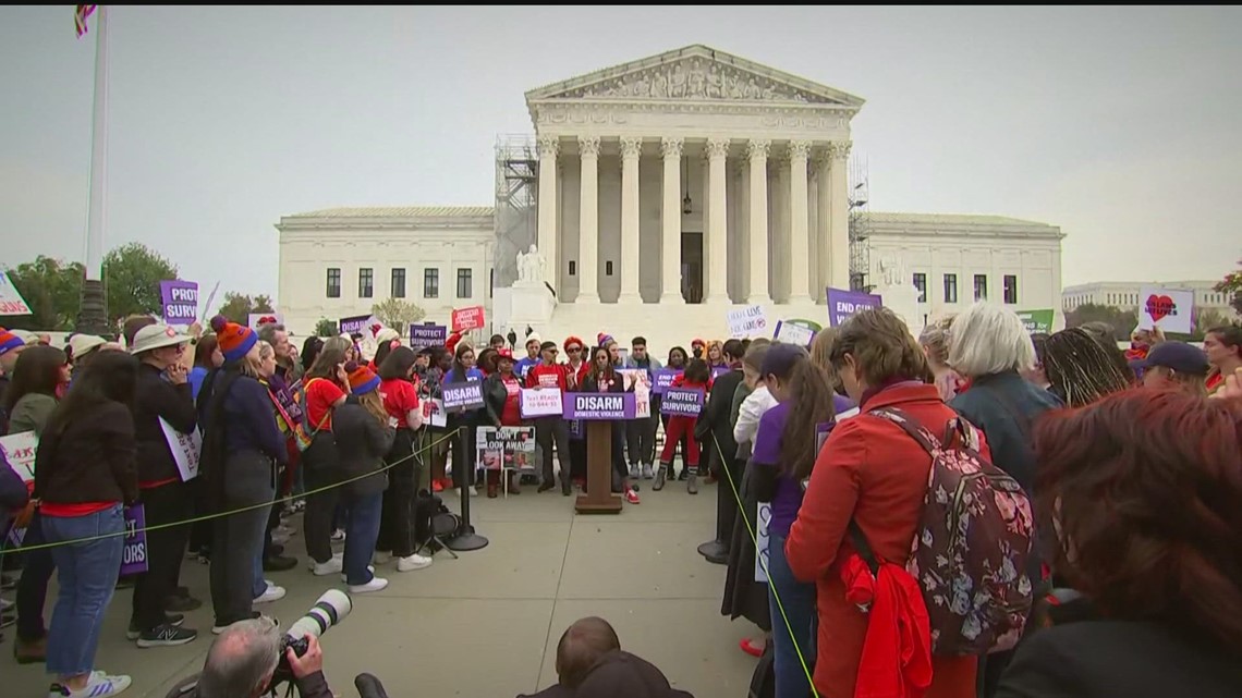 Supreme Court hears case involving gun bans for domestic abusers - Vimarsana News