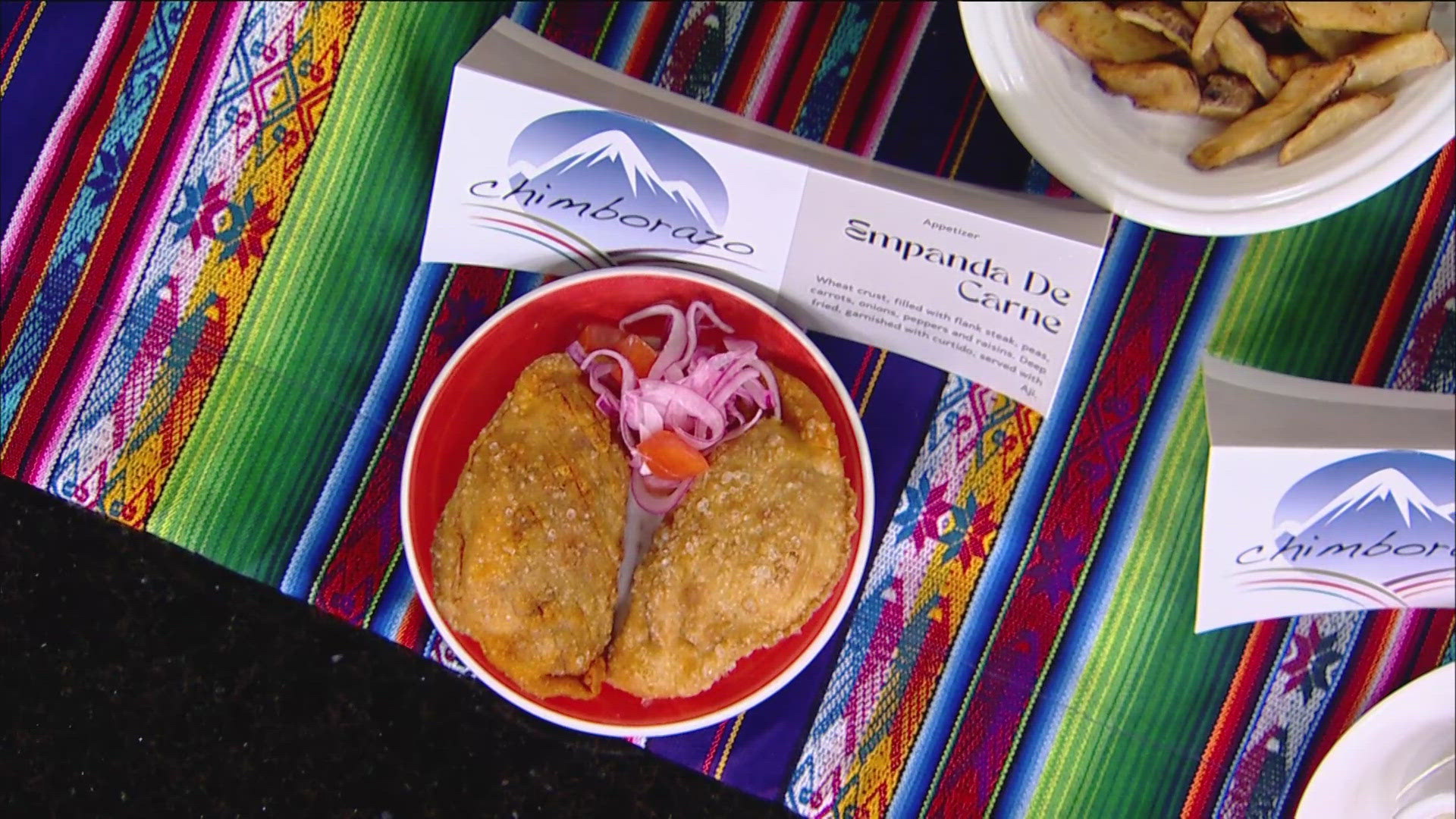 The food truck will have empanadas, wings, slow-roasted pork and more. 