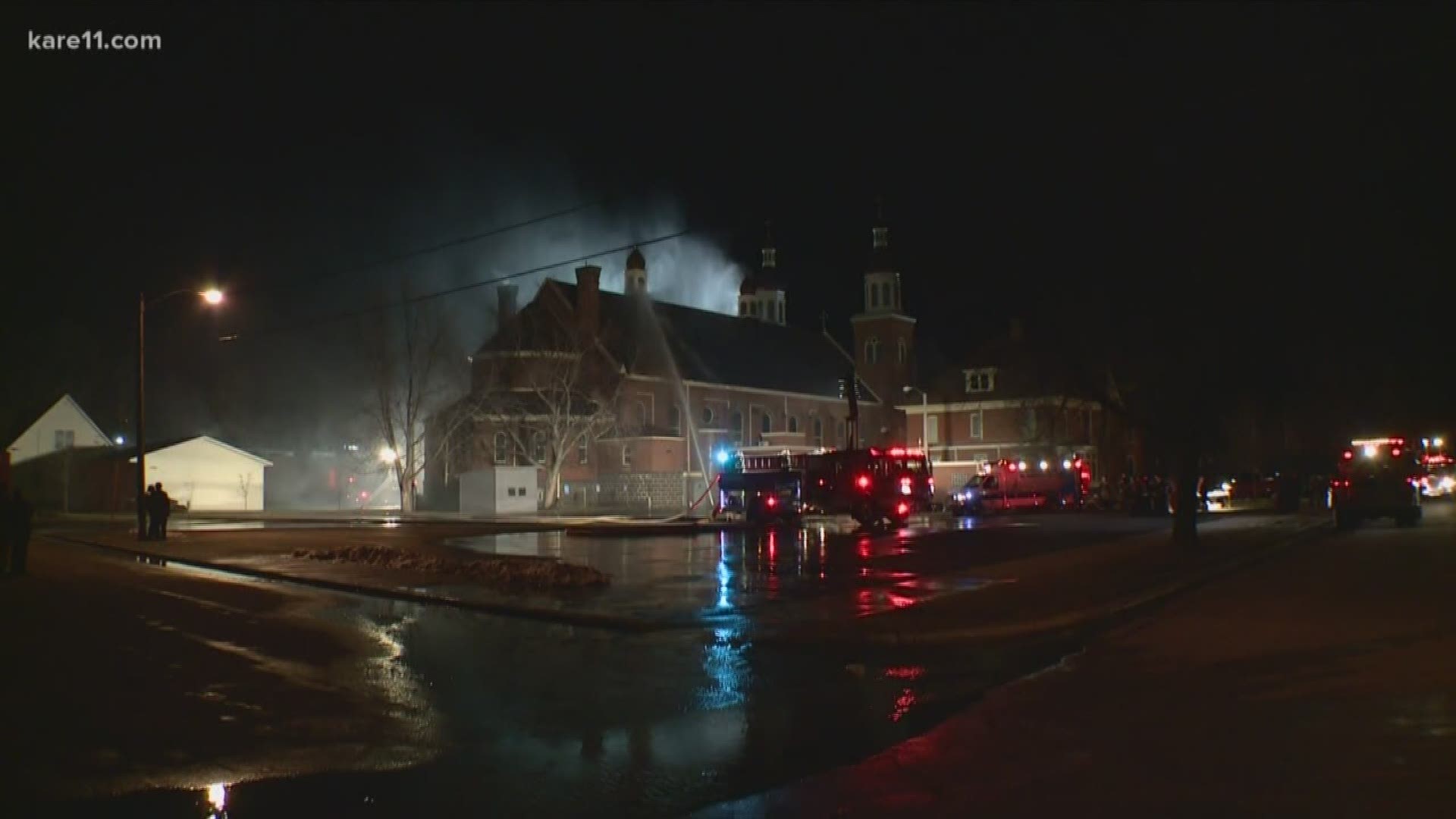 Teen charged with setting church fire