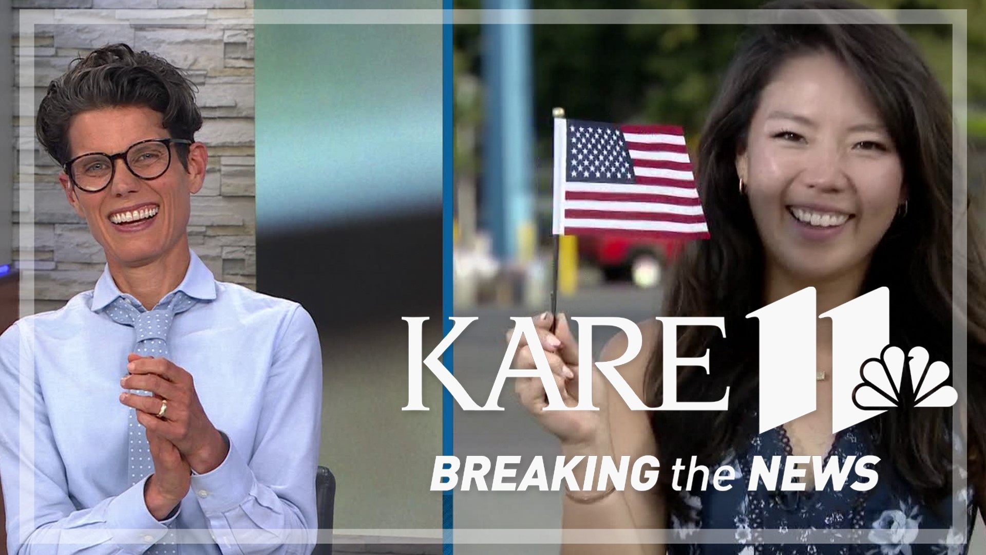 Breaking the News anchor Jana Shortal caught up with KARE 11 reporter Sharon Yoo following her naturalization ceremony on Aug. 23.