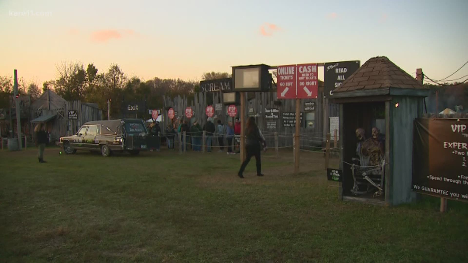Scream Town reopens with new security
