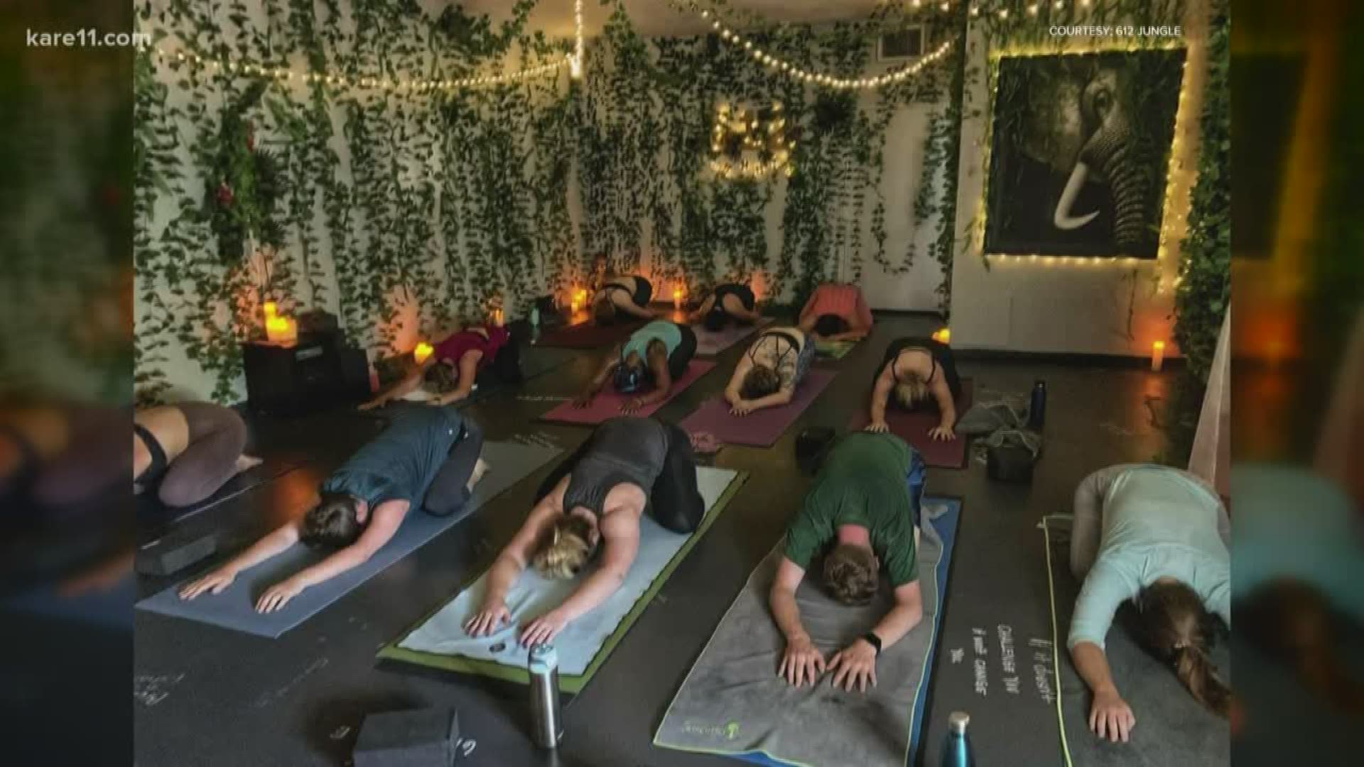 A local studio in Minneapolis mixes hip hop and yoga.