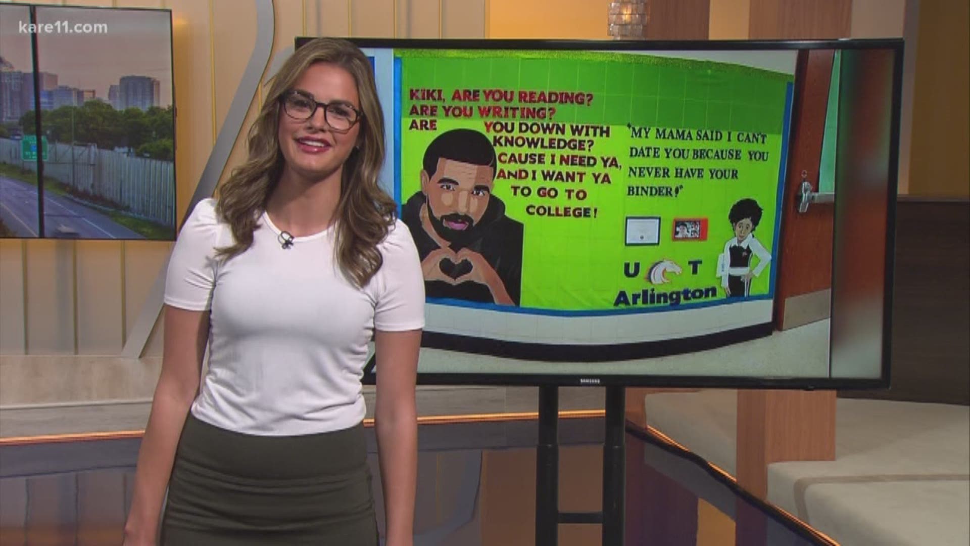 Teachers across the country are changing Drake's lyrics to work for their classrooms this year. KARE 11's Alicia Lewis explains...and does her best Drake impression.