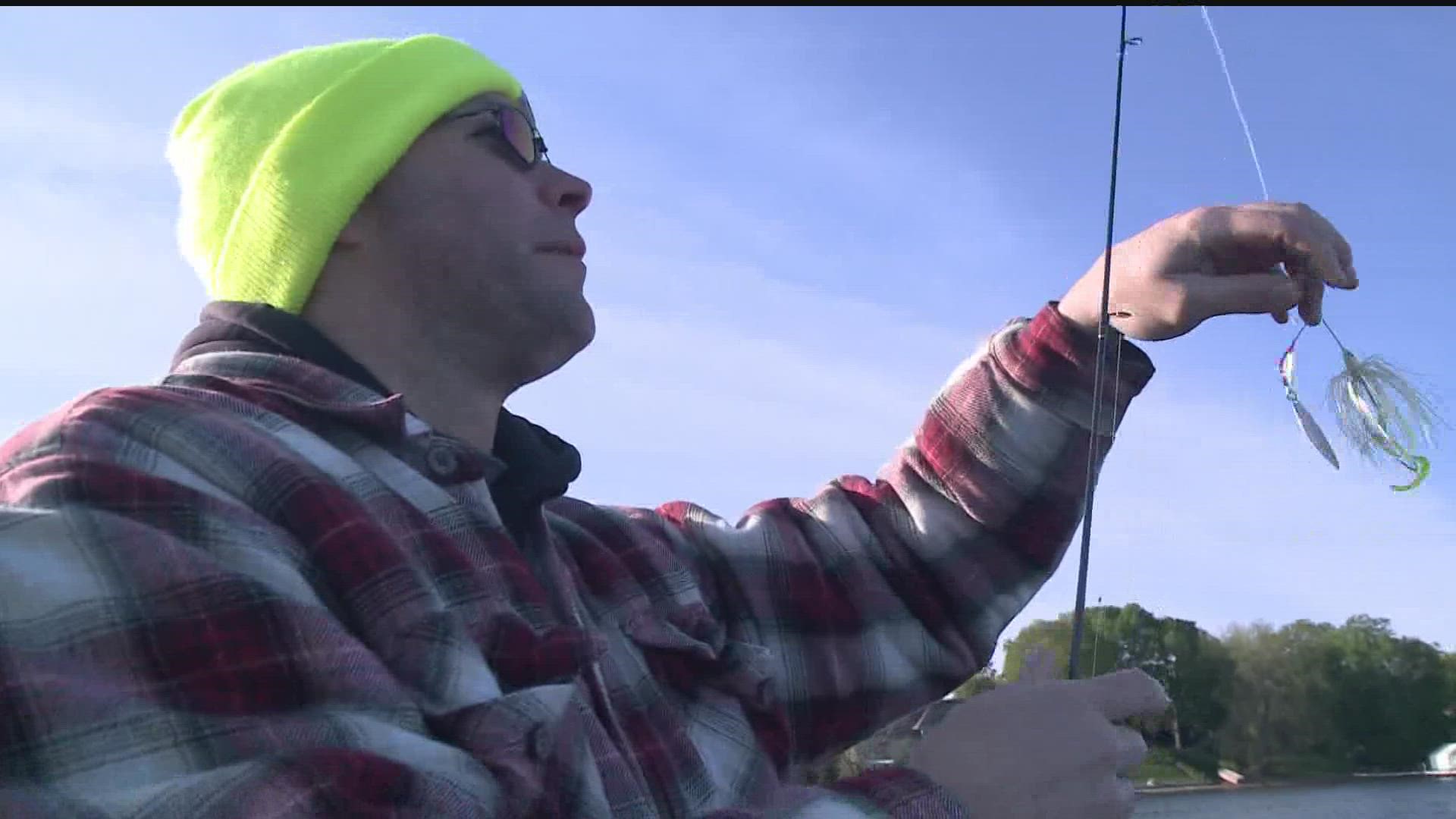 Gov. Walz will be fishing at the Leech Lake reservation on Saturday.