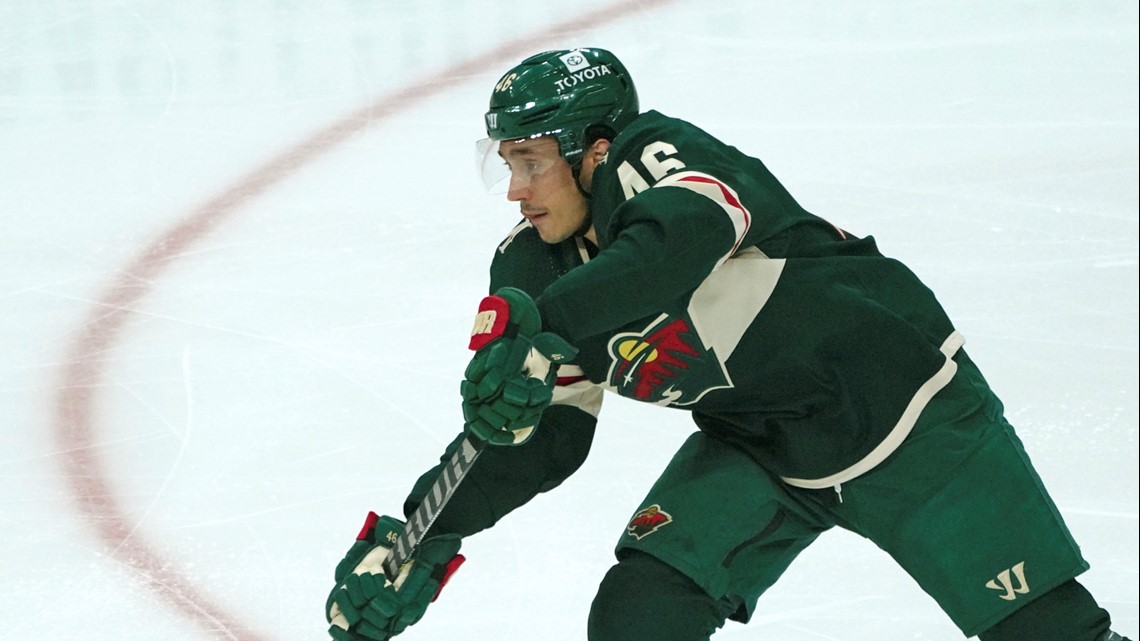 Jared Spurgeon fine details: Wild captain fined $5k for his cross