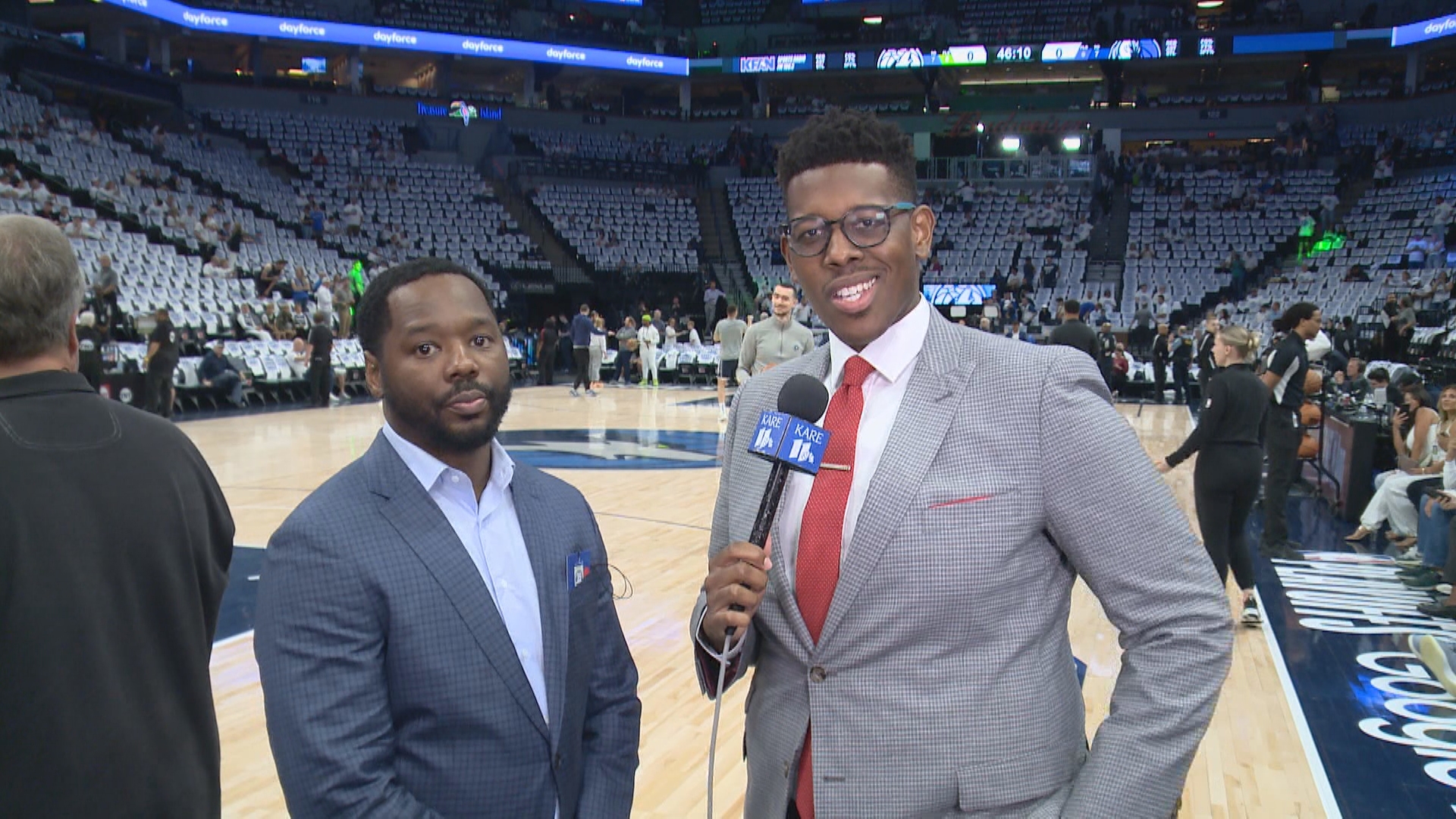 KARE 11's Reggie Wilson caught up with Yahoo's senior NBA reporter ahead of the Wolves' Game 5 matchup with the Mavericks.