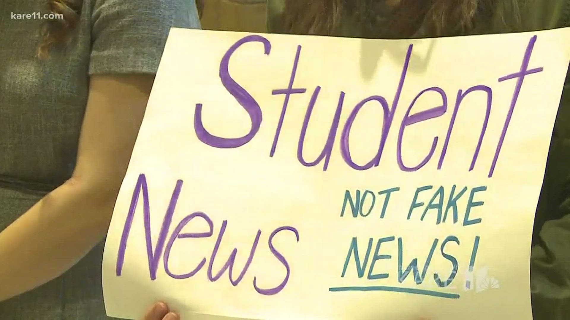 A group of high school journalists wants to make sure its rights are protected. http://kare11.tv/2FOAFqw