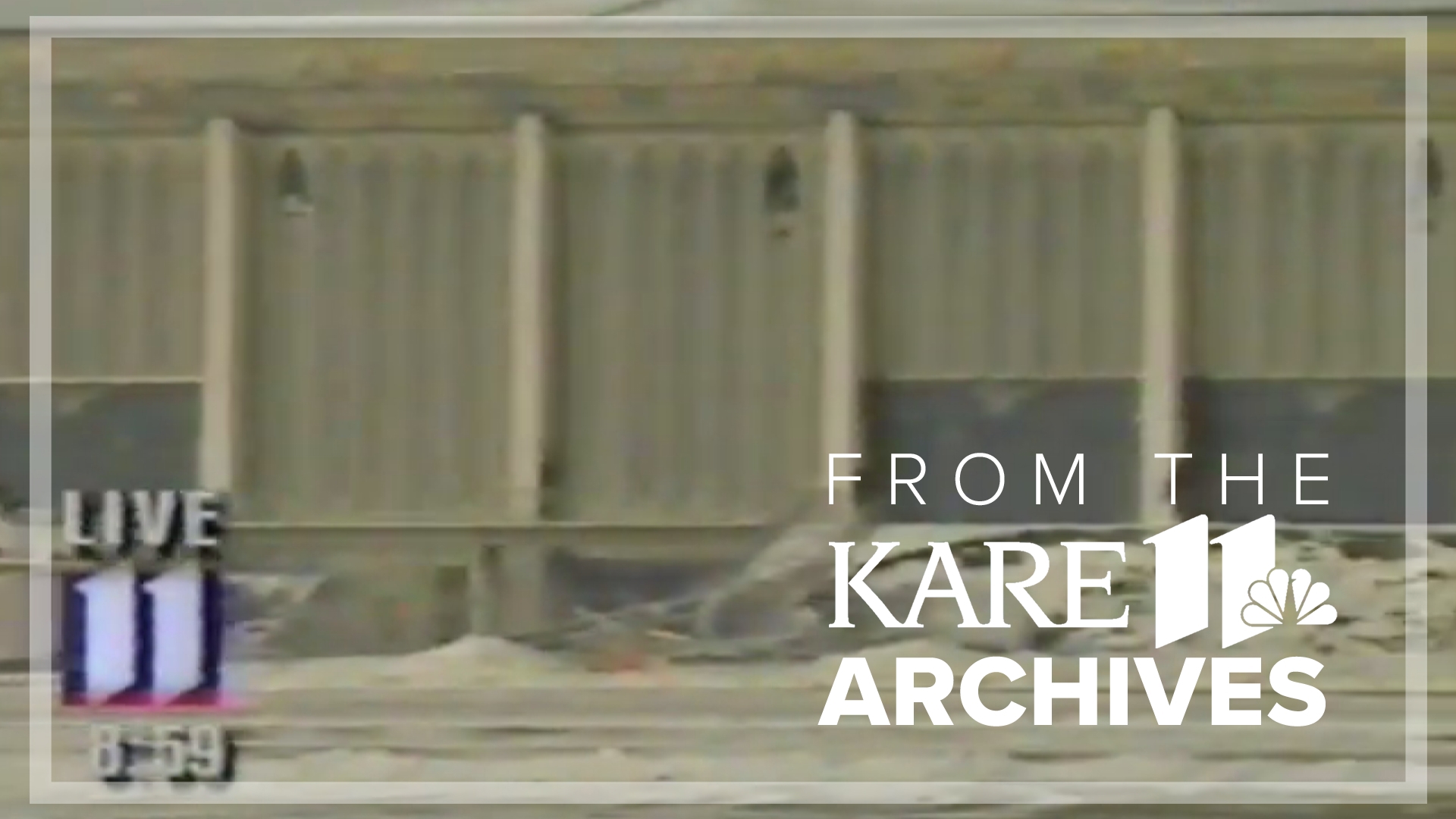 On Dec. 13, 1994, KARE 11 Today was broadcasting live as a planned implosion of the Met Center failed to demolish the building on the first try.