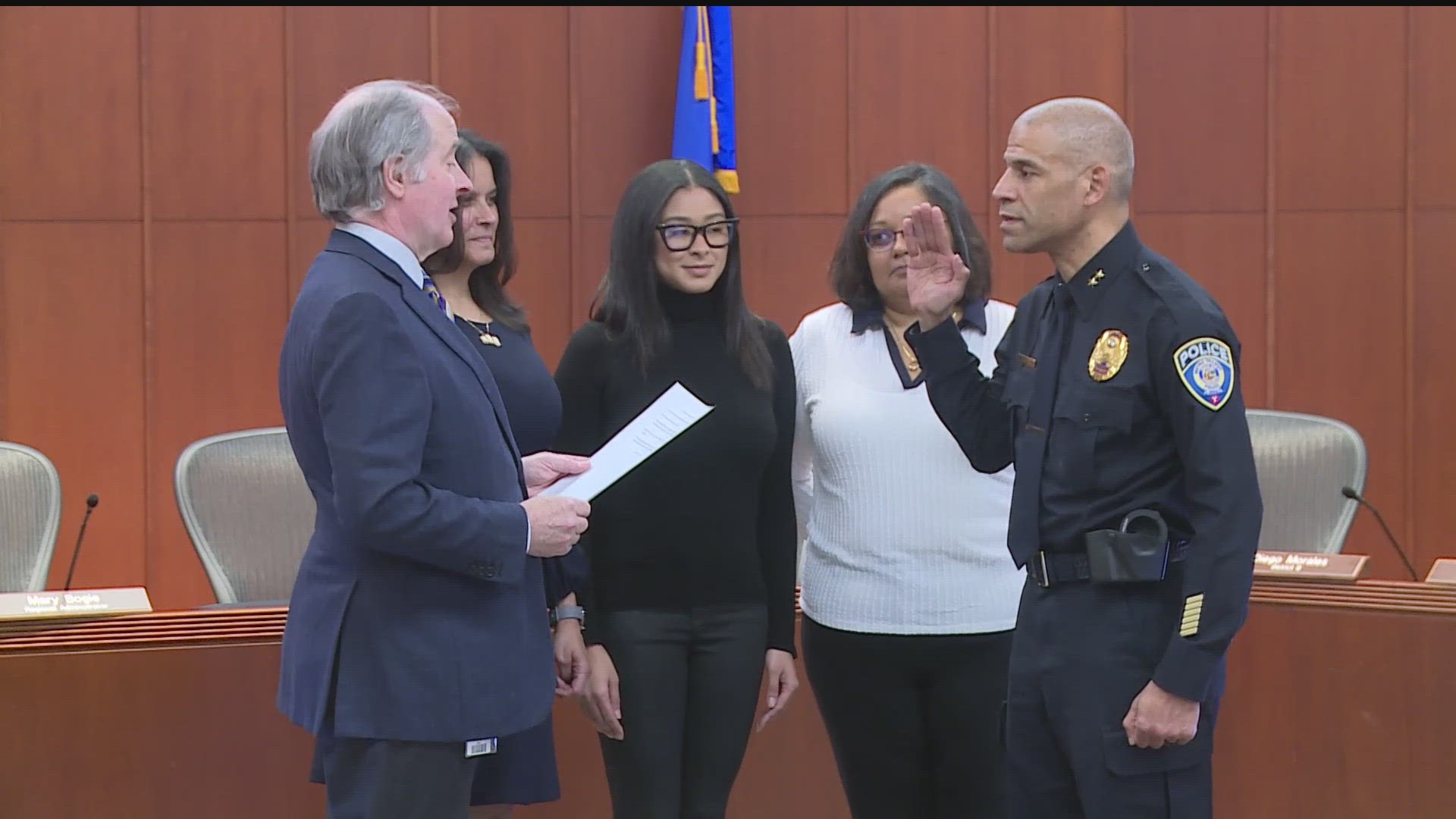 Ernest Morales III joins the Metro Transit Police Department after spending most of his career with the New York City Police Department.