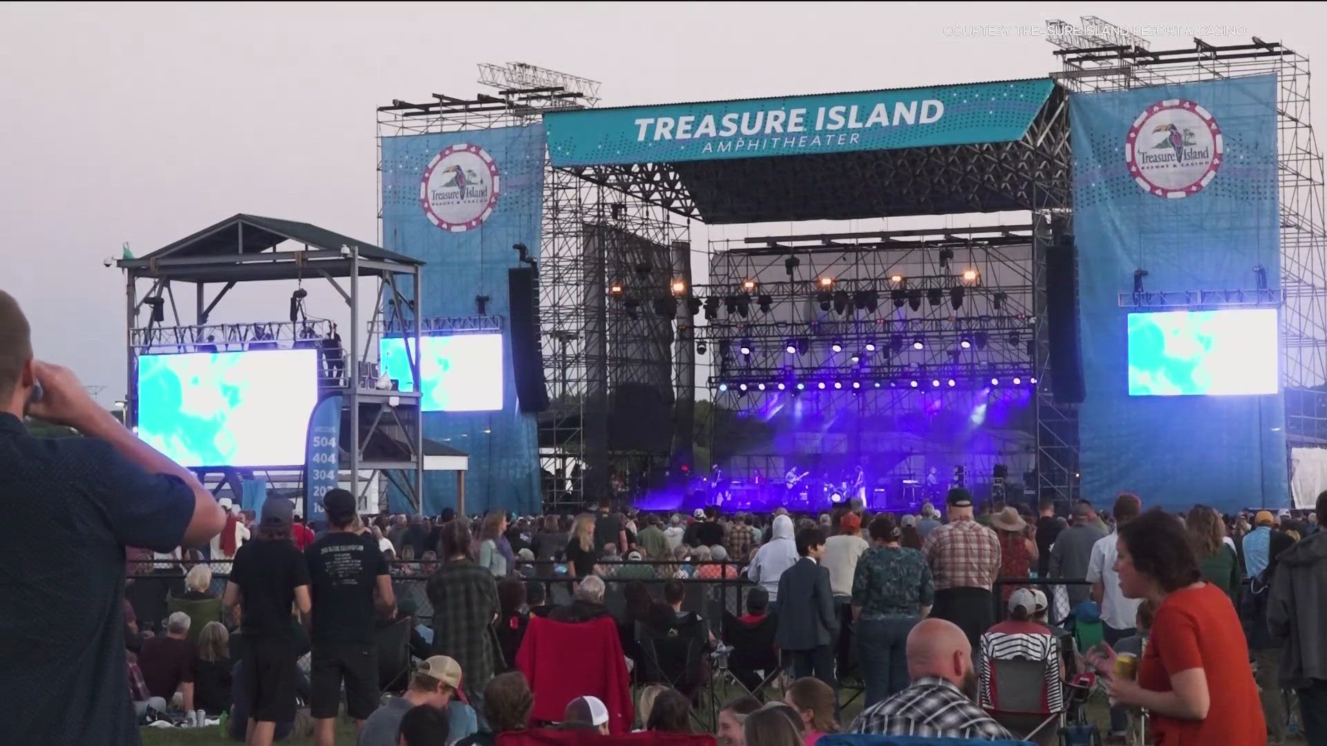 From rock to country, the amphitheater will host a variety of shows. 